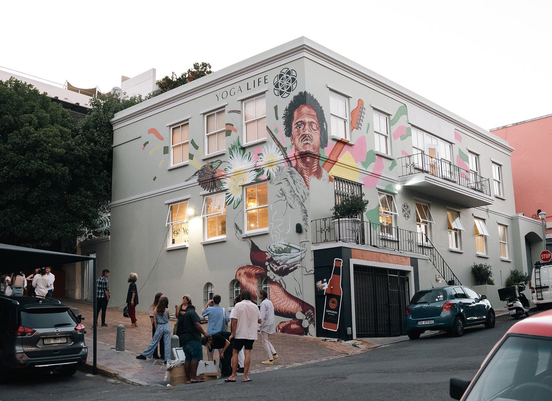 The Euphorika Mural at YogaLife