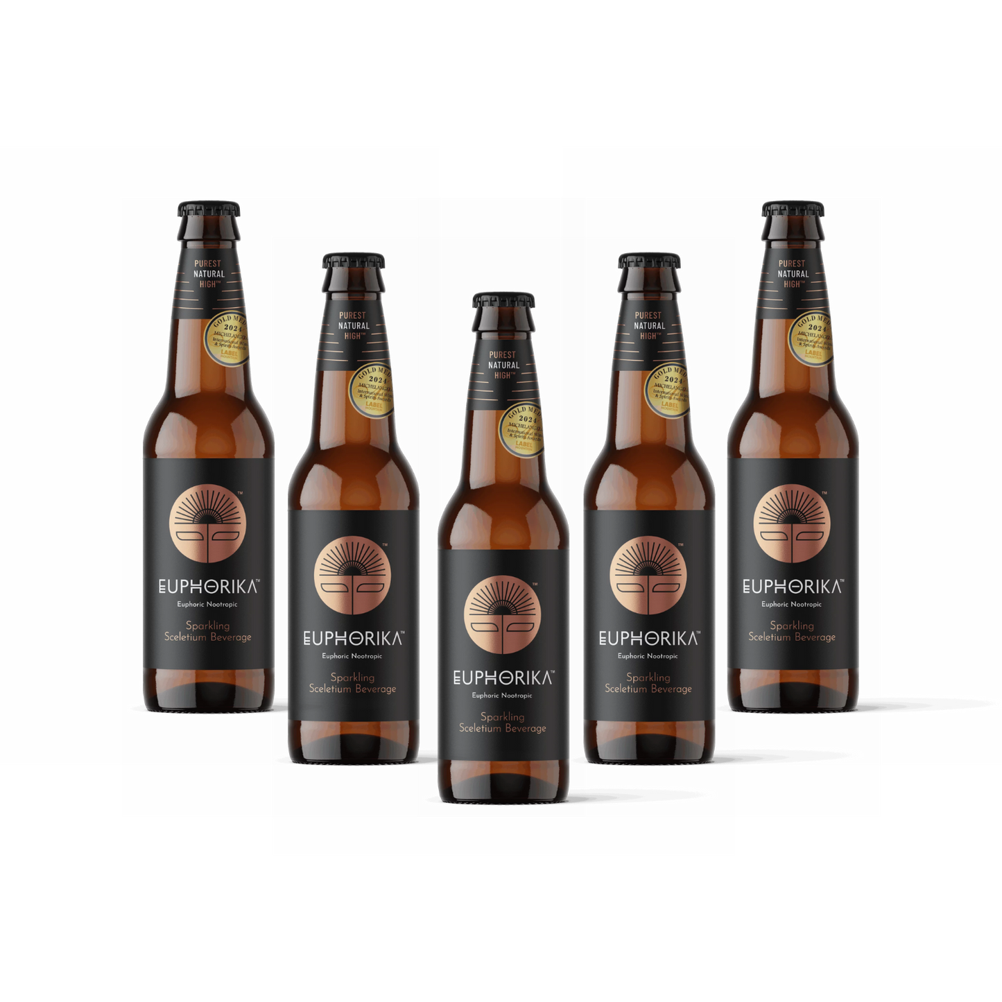 Euphorika Beverage 340 ml glass bottle (x24)