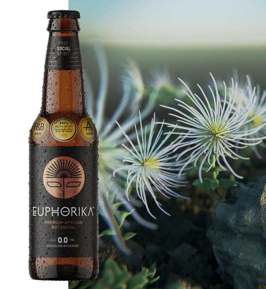Euphorika Beverage 340 ml glass bottle (x24)